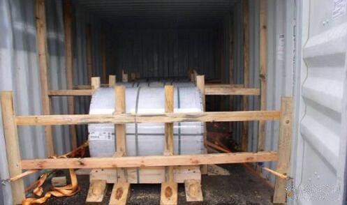 >集装箱装载卷钢货物装载建议,装箱方案